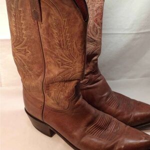 Lucchese brown leather Boots
